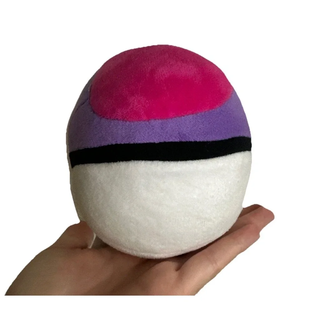 Pokemon Master Ball Plush Doll Stuffed Animal Toy Beanie Nintendo Collectible 4